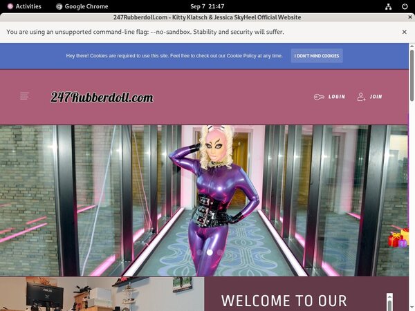 247Rubberdoll Join With ClickandBuy