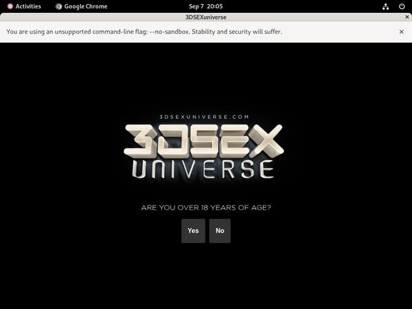 3D SexU Niverse Renew Membership