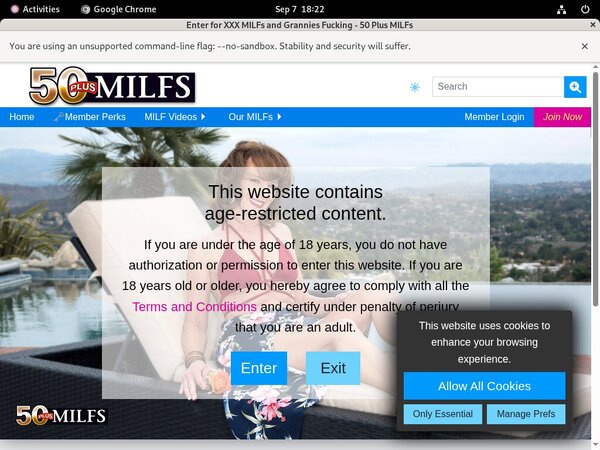 50plusmilfs.com Checkout Page