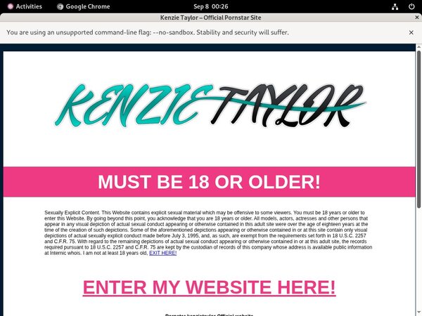 Active Kenzie Taylor Passwords