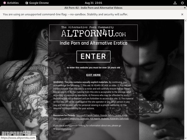 Alt Porn 4 U Segpay
