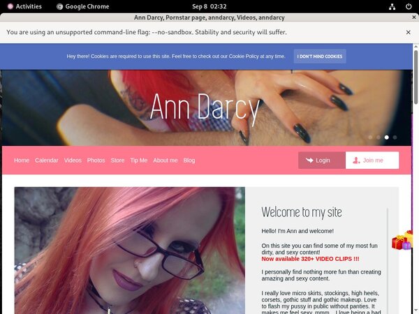 Ann-darcy.com Tube