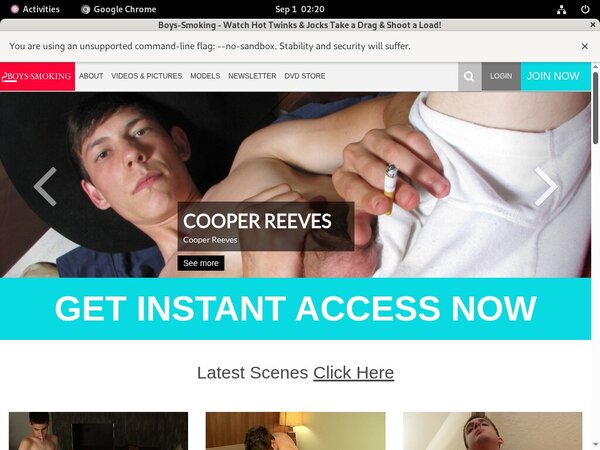 Boys-smoking.com Trial Offer