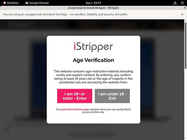 Com Istripper Logins