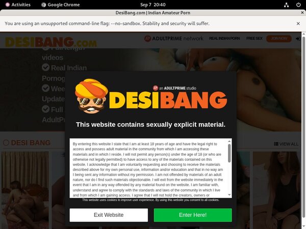 Discount Desi Bang Sign Up