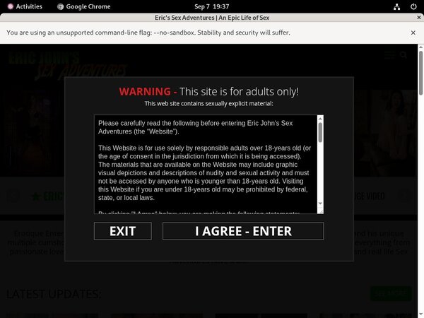 Discount Eric Johns Adventures Coupon