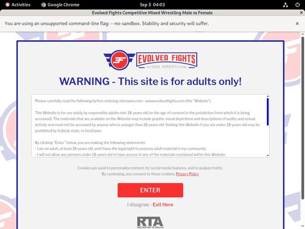 Evolved Fights Rocketpay