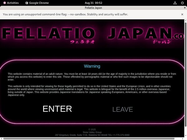 Fellatiojapan.com Streaming