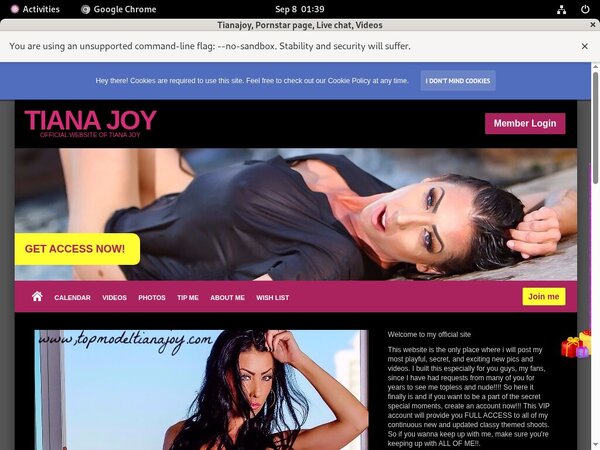 Free Tianajoy.modelcentro.com Clips