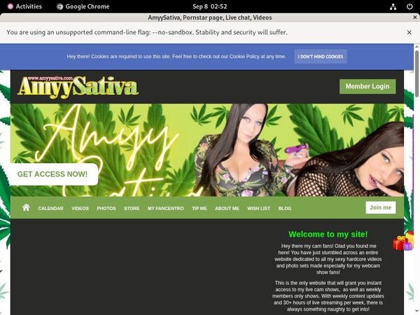 Get Amyysativa.com Trial