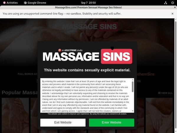 Get Massage Sins Free Logins