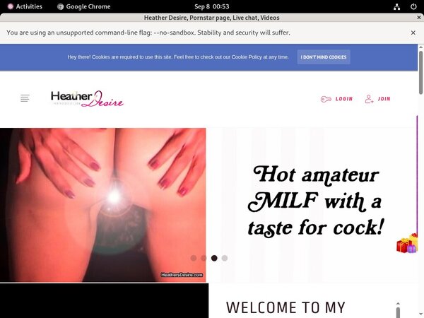 Heathersdesire Crear Cuenta