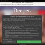 How To Get Deeper.com Account