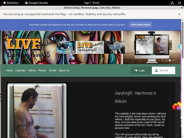 Johnne Deep Website