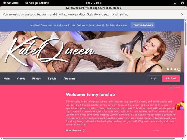 Katequeen.com With Pay Safe Card
