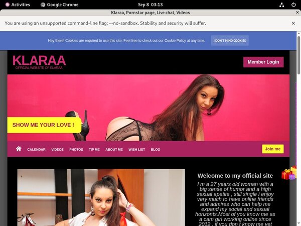 Klaraa.modelcentro.com Porn Pass