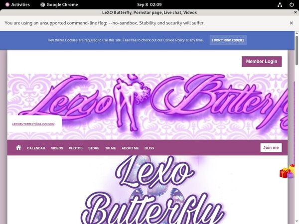 Lexobutterflyxxx.com Billing