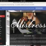 Mistressonline.eu Porn Account
