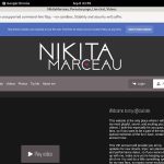 NikitaMarceau Free Account Login