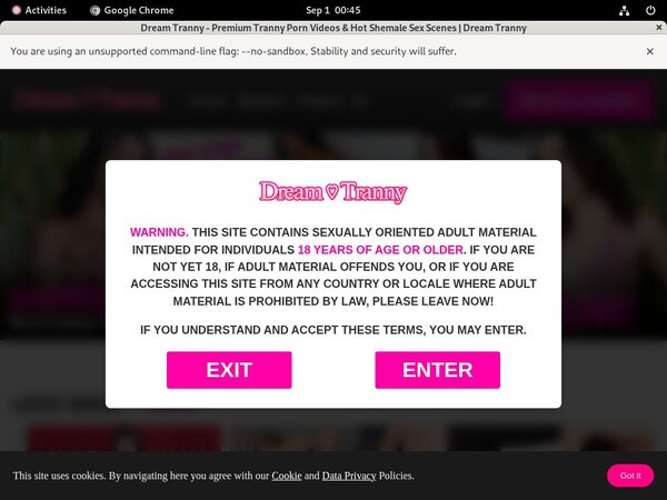 Premium Accounts Dreamtranny