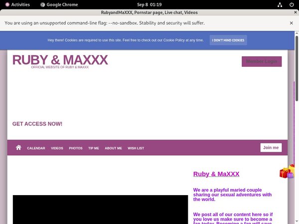 RubyandMaXXX Active Accounts