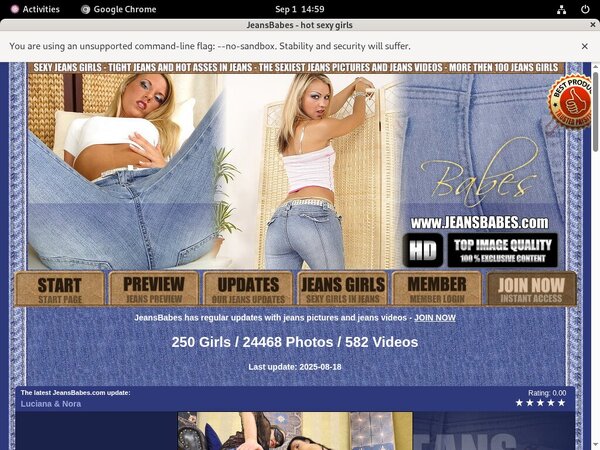 Sign Up Jeansbabes