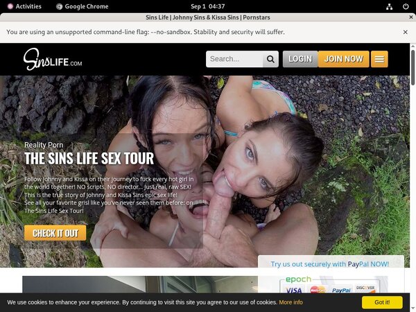 Sins Life Discreet