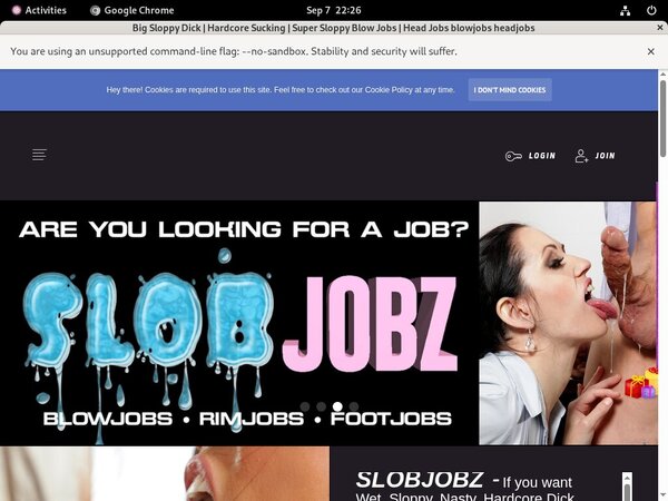 Slobjobz.com Clips For Sale