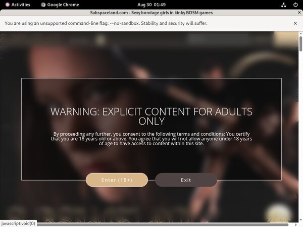 Subspaceland.com Updates
