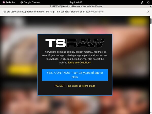 TS Raw Trial Deal