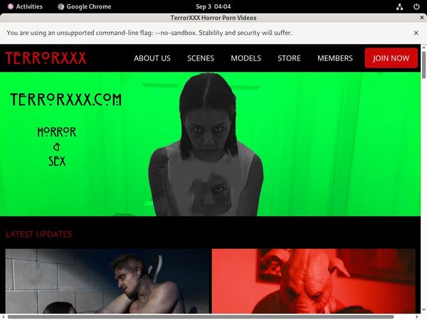 Terrorxxx.com Free Passes