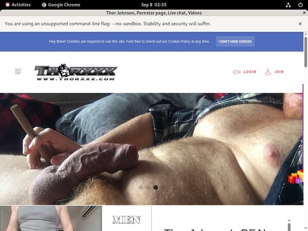 Thorjohnsonxxx Working Account