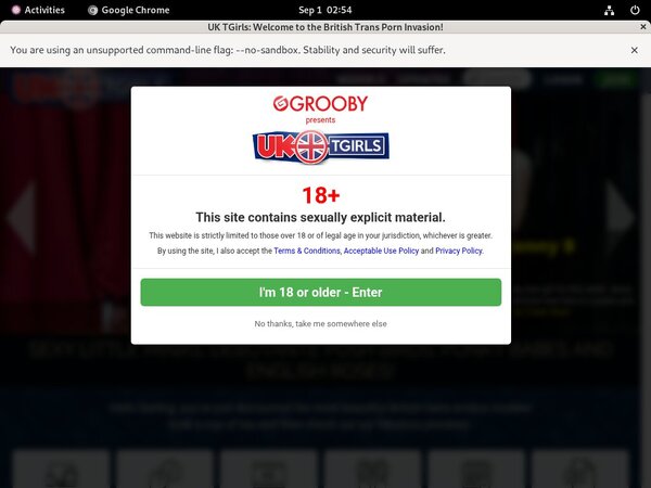 UK TGirls Pass Login