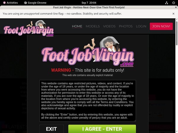 Videos Footjobvirgin