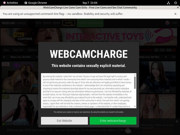 Webcam Charge Watch