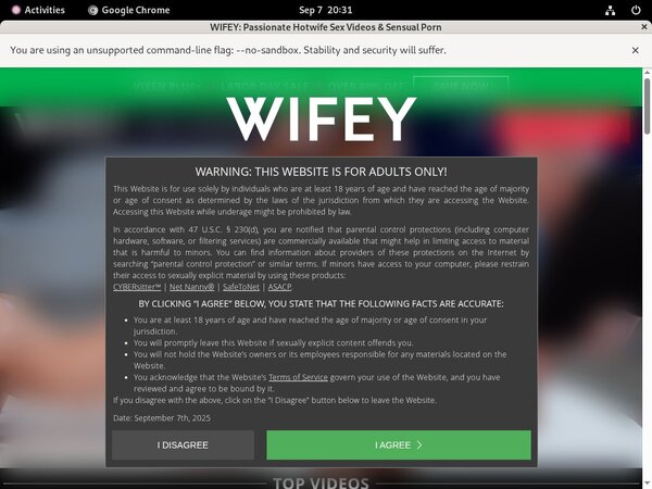 Wifey.com $1 Trial