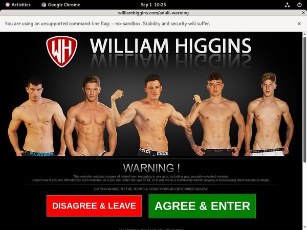Williamhiggins Account Info