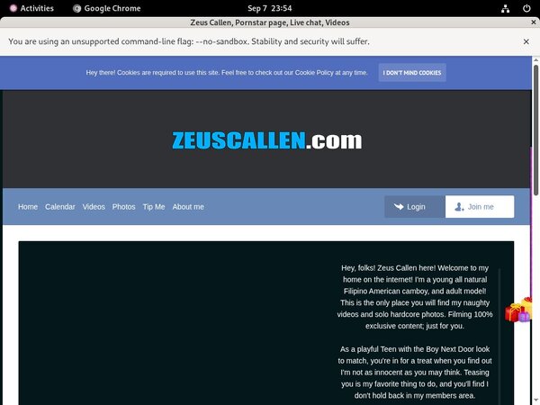 Zeus Callen $1 Trial