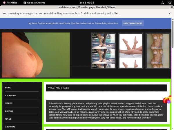 Account On Violetandsteven