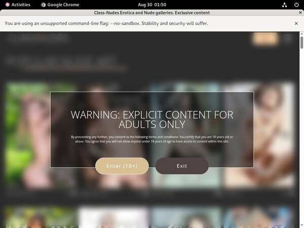 Class-nudes.com Promo