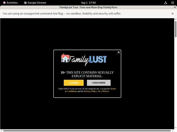Familylust Trial Membership $1