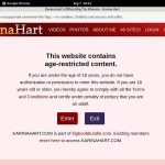 Free Karinahart Account And Password