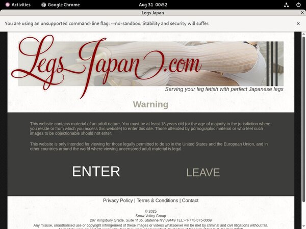 Legsjapan Account Password