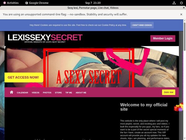 Lexissexysecret.modelcentro.com Discount Code 50% Off