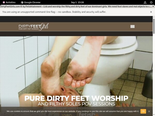 Login Dirtyfeetgirls.com Free Trial