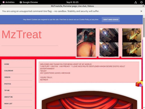 MzTreatz3x Working Password