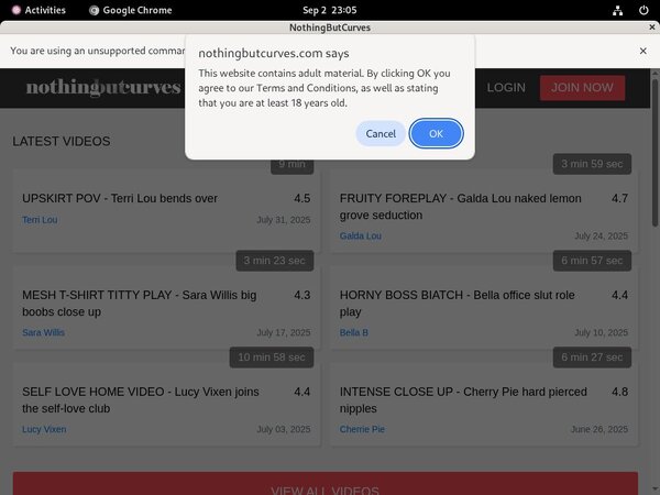 Nothing But Curves Account New
