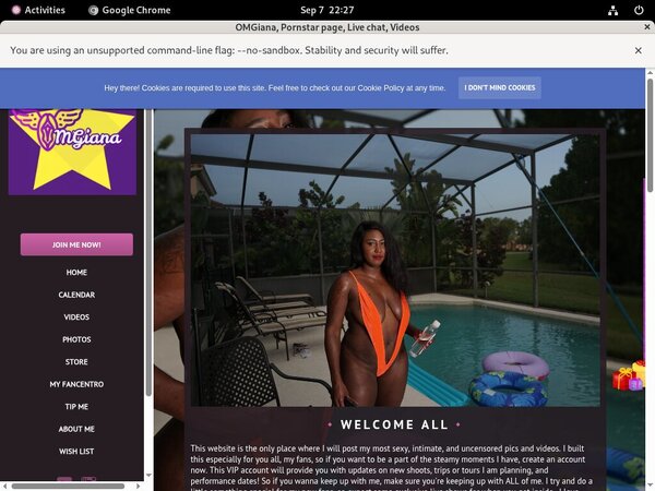 OMGiana Free Trial Tour