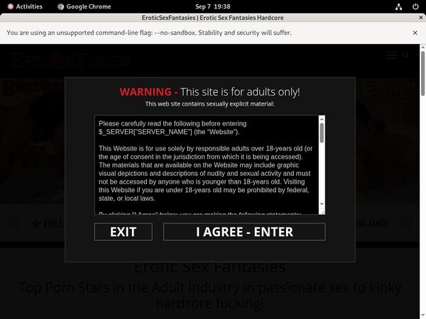 Premium Eroticsexfantasies.com Site Rip