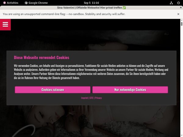 Sina Valentini Premium Account Login
